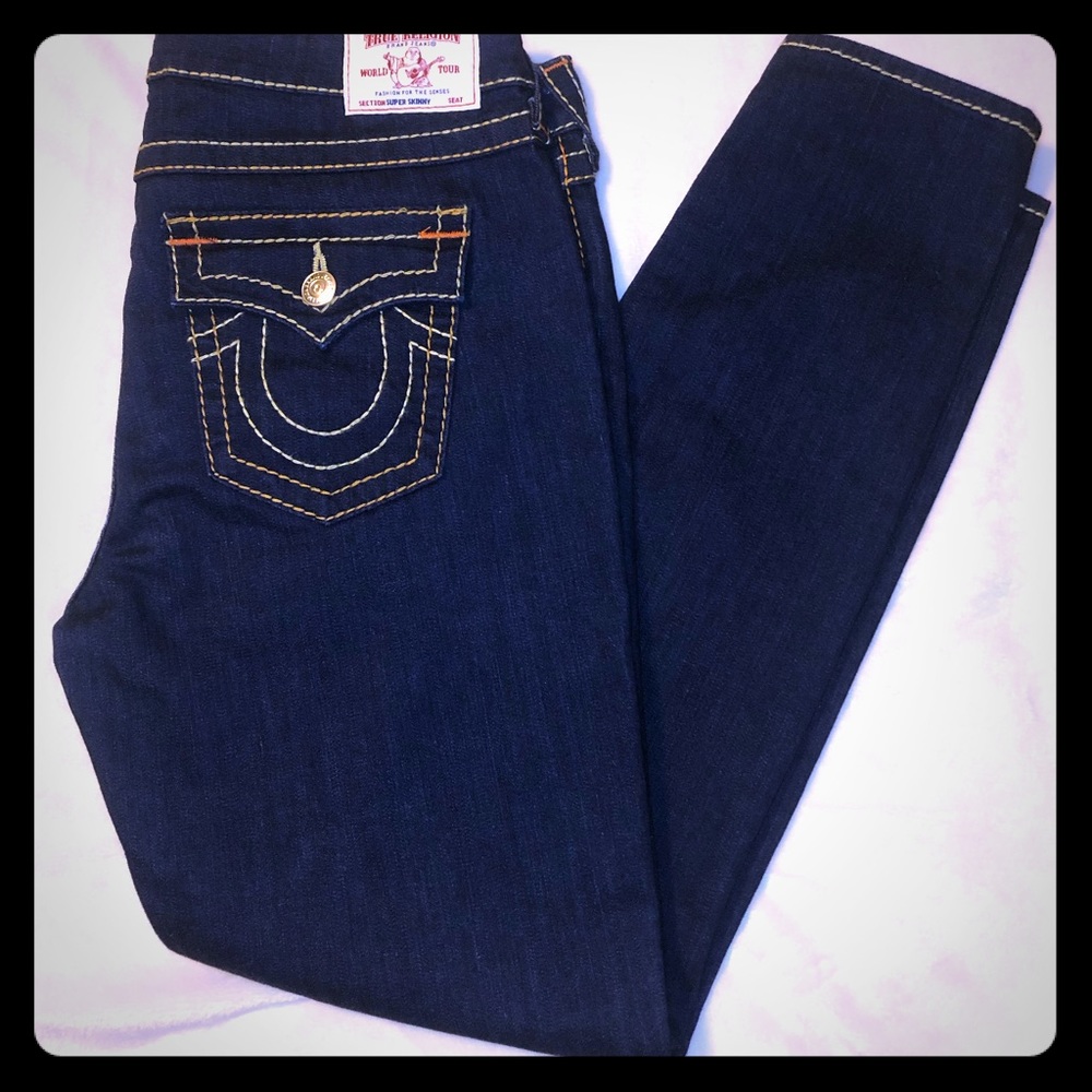 True Religion Super T Super Skinny Jeans 33